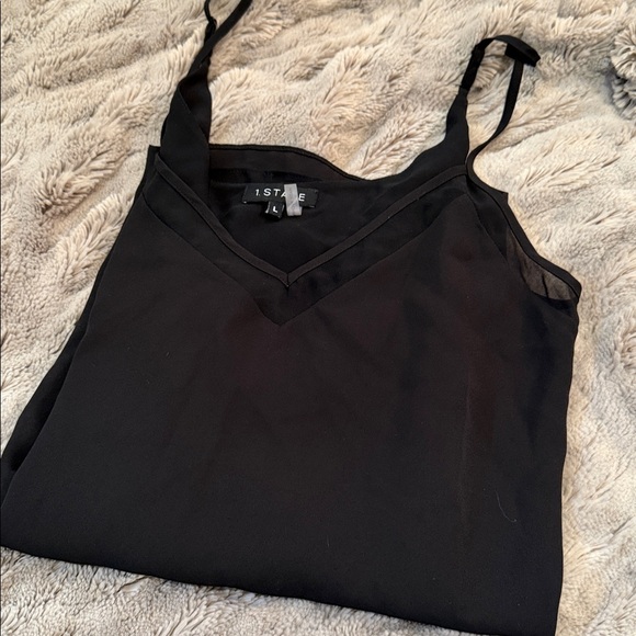 Black shell cami - Picture 2 of 3